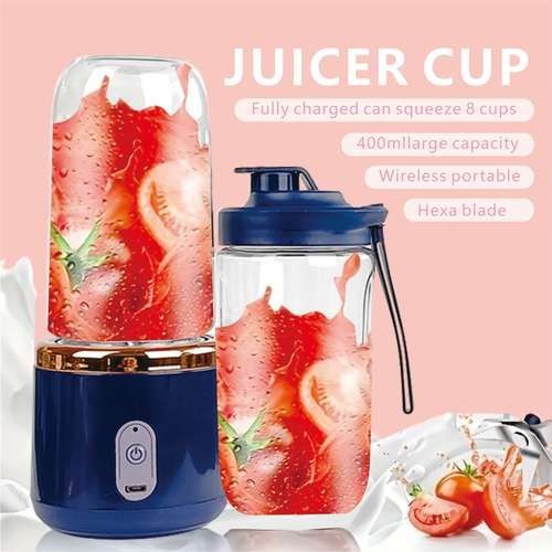 2in1 Rechargable Portable Juicer (Imported)