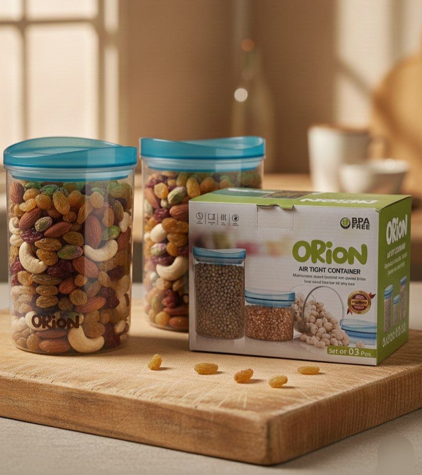 2 Pcs 1000ml Orion Airtight Container