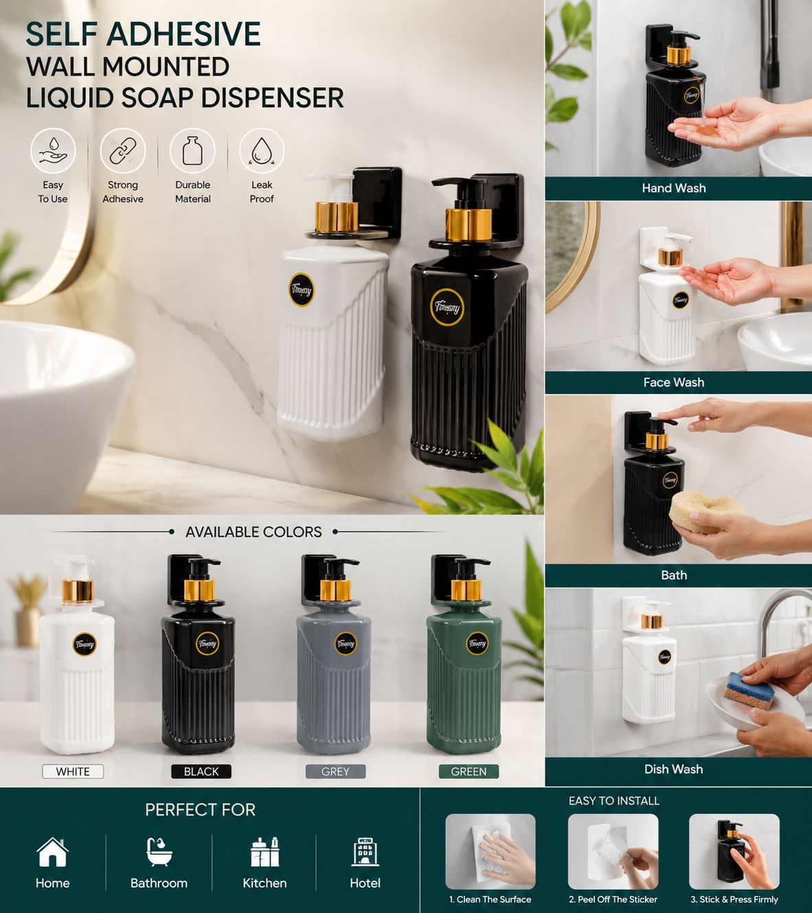 Freezy Wall Mounted Liquid Dispenser