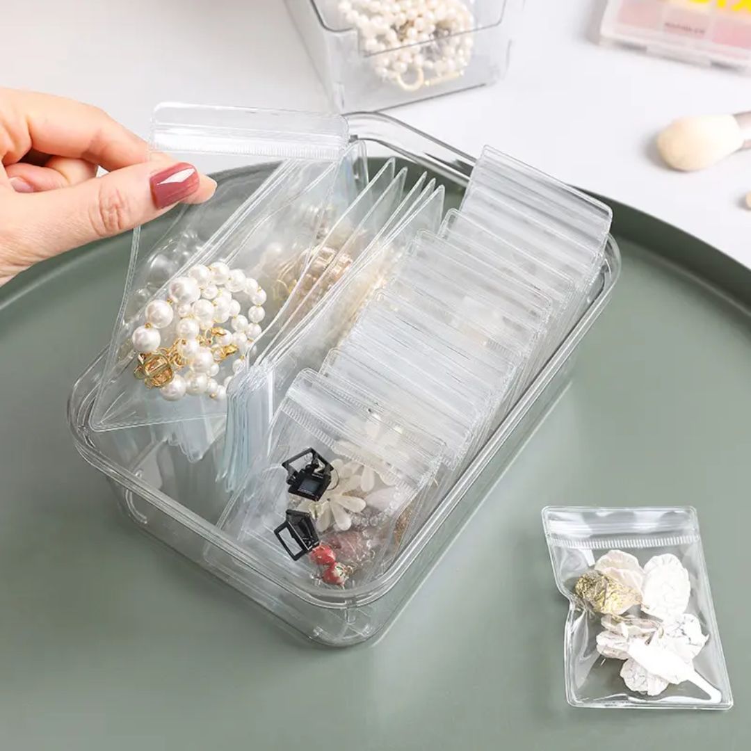 Mini Transparent Ziplock Pouches (Imported)