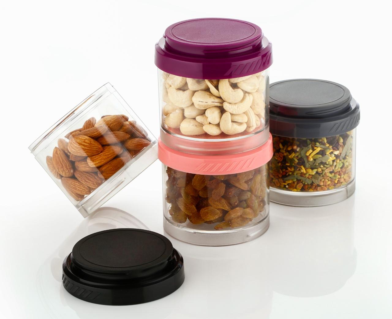 4 LAYER MULTICONNECTING CONTAINER