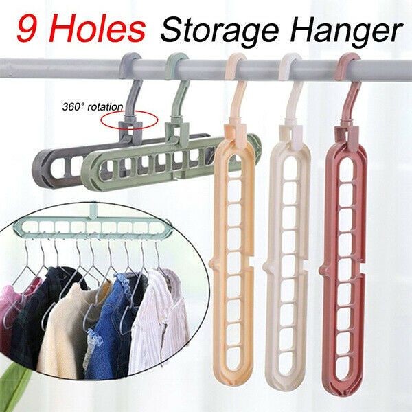 9 Hole Magic Cloth Hanger