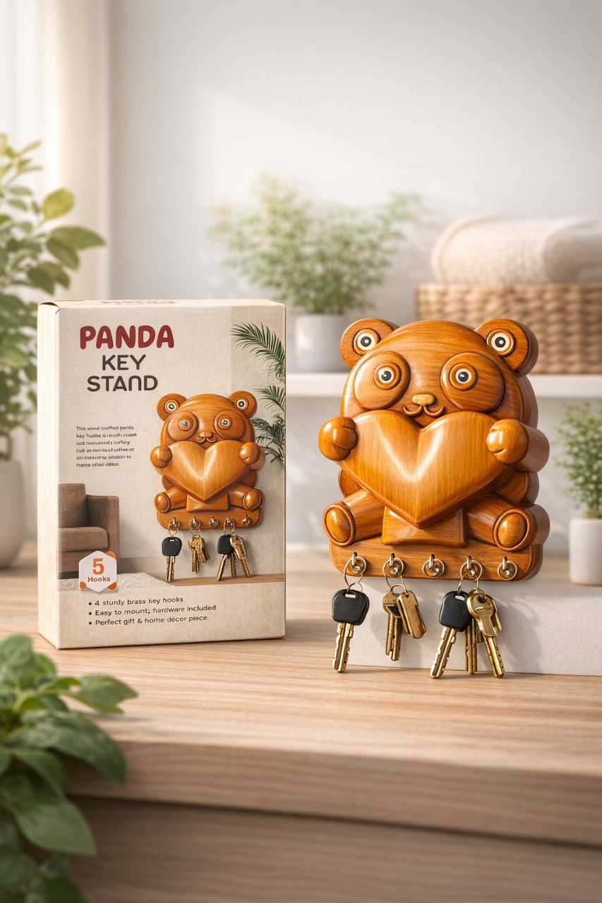 Panda Key Holder (Premium)