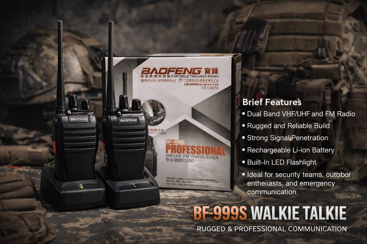 BF-999S Walkie Talkie