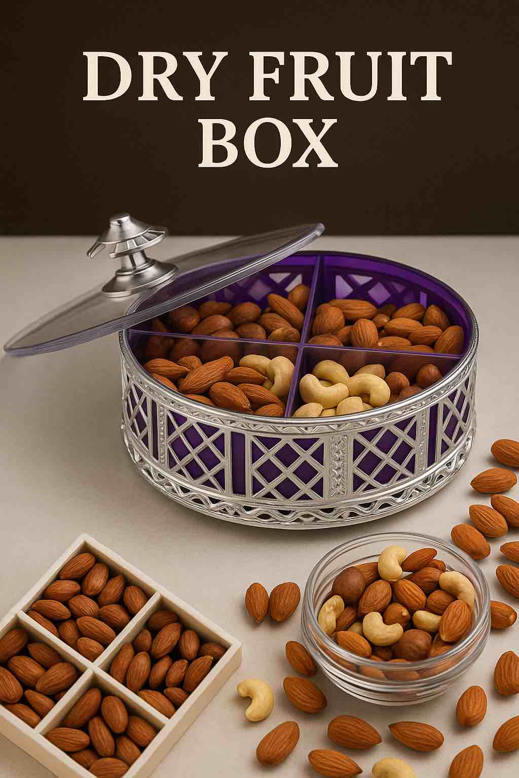 Multipurpose DUBAI Dry Fruit Box (Copy)