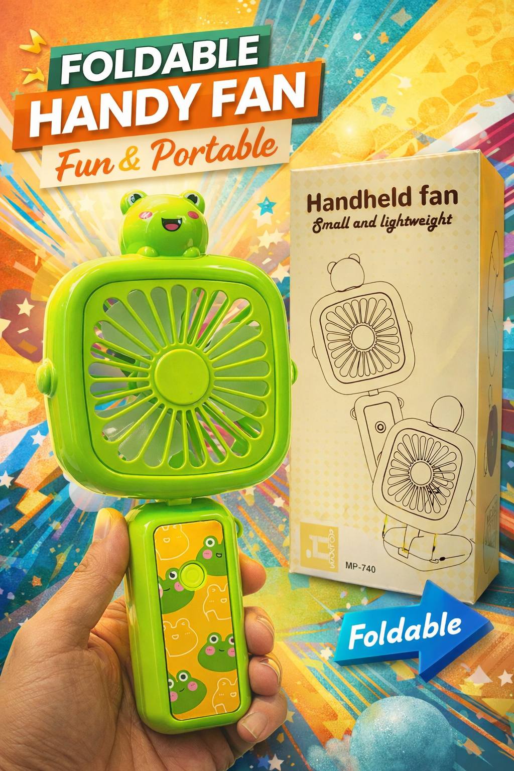 99021 Foldable Handy Fan
