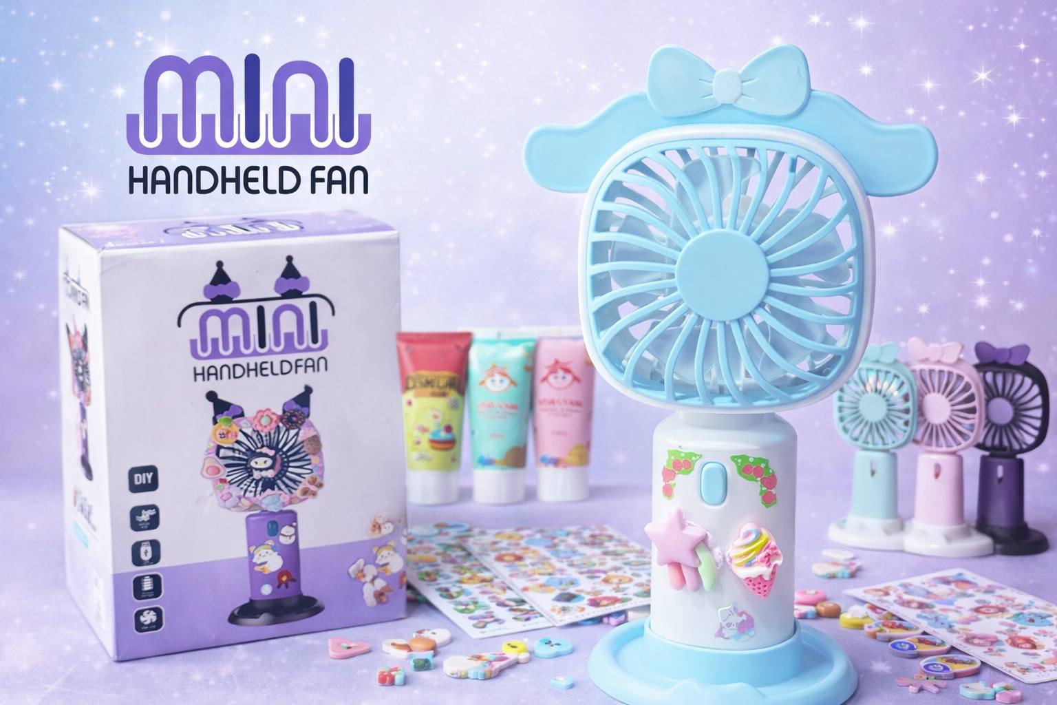 307DA Fancy Kids Handy Fan