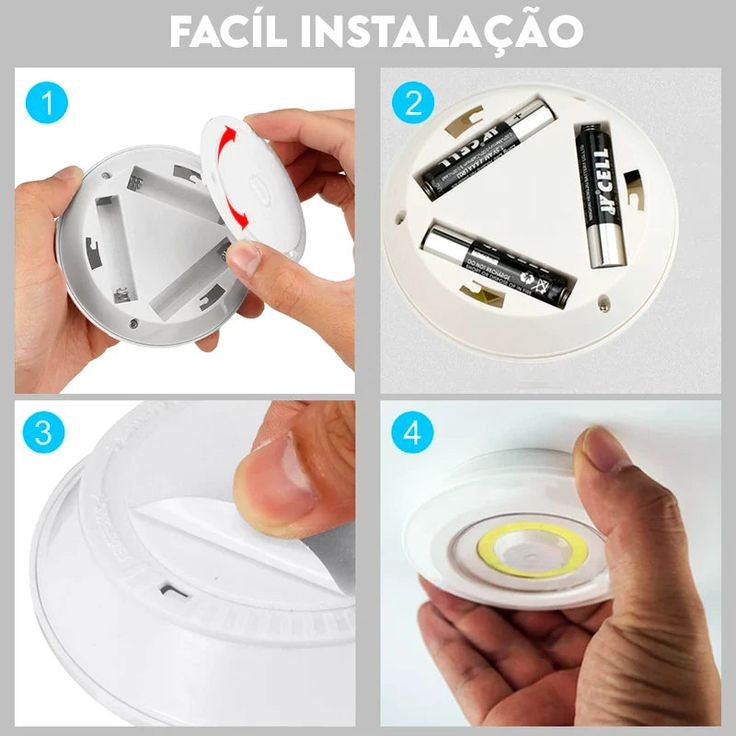 3 Pcs Remote Control LED
