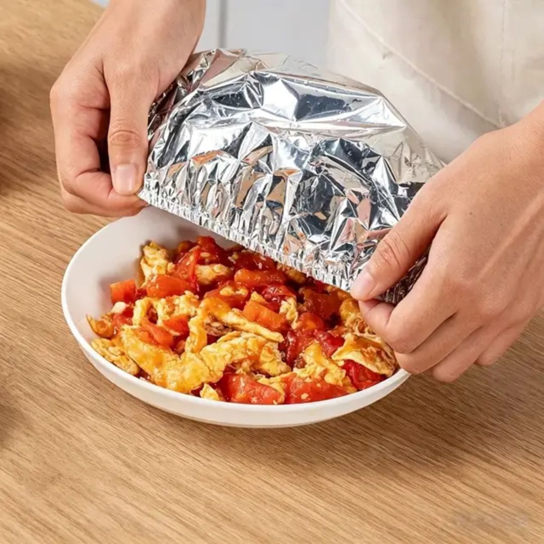 10 Pcs Almunium Foil food Cover (Imported)