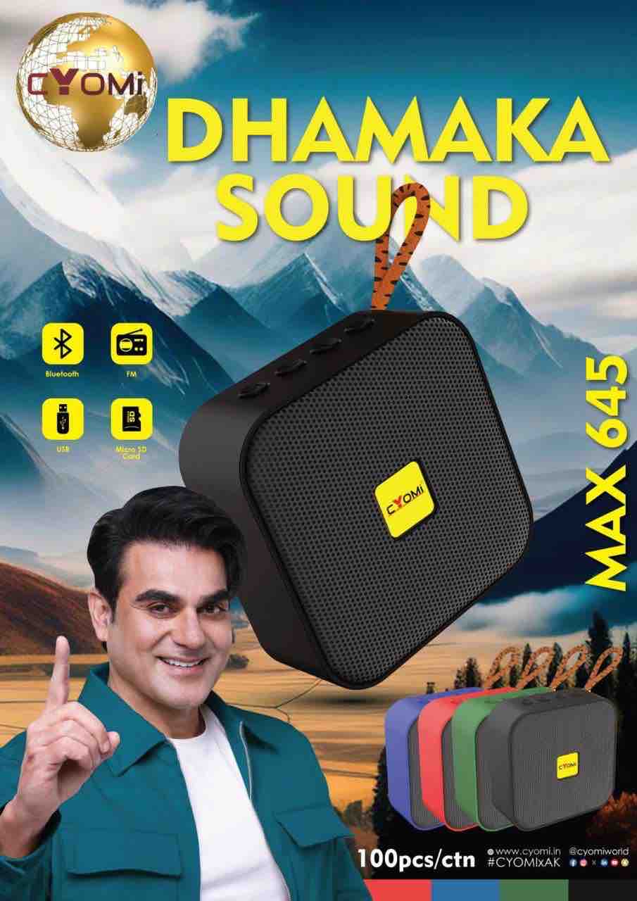 CYOMI MAX 645 WIRELESS SPEAKER