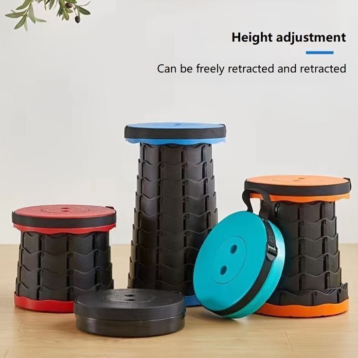 Telescopic Foldable Stool (Imported)