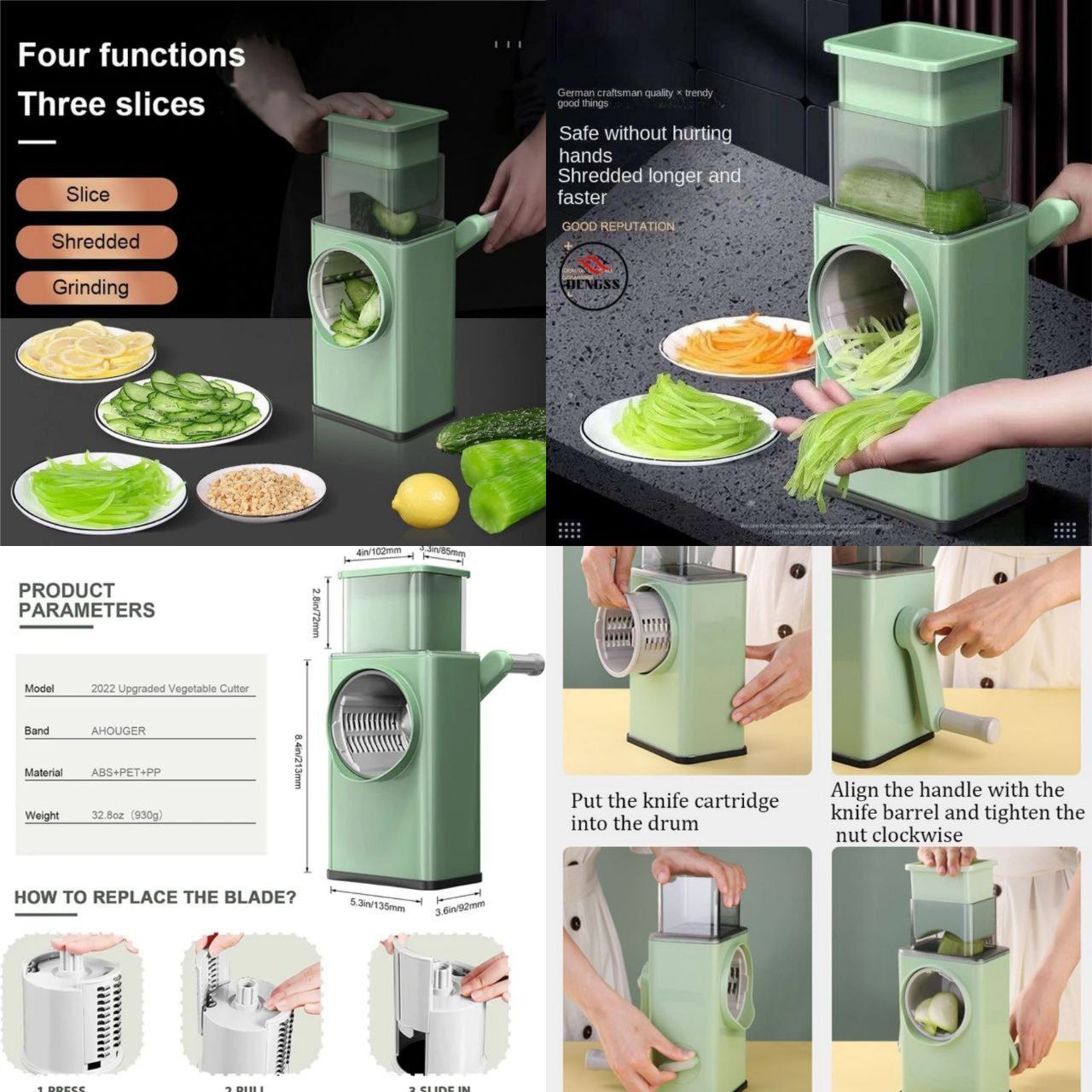Round Mandoline Slicer (Imported)
