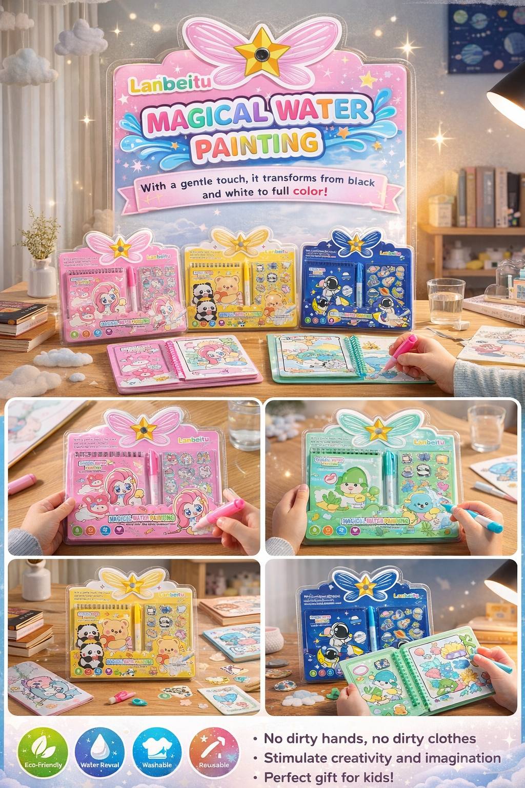 Magical Kids Stationary Set (Imported)