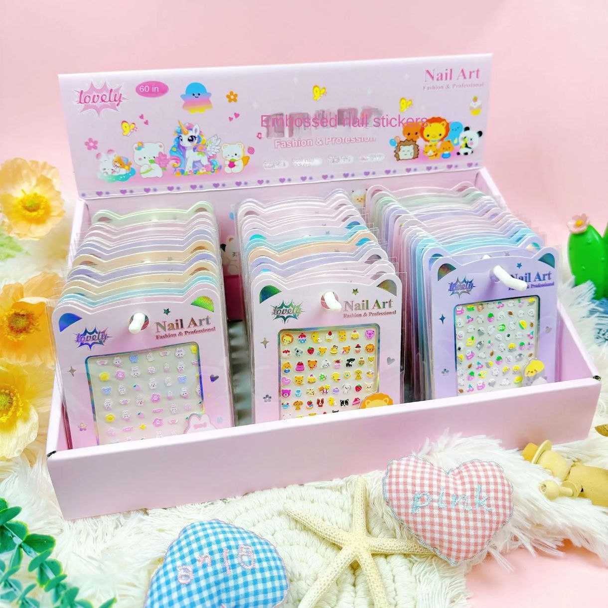 Kids Nail Art Sticker Set (Imported)