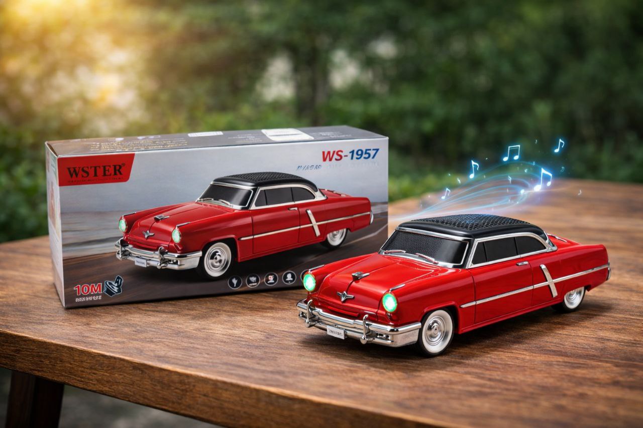 WS-1957 Premium Car Bluetooth Speaker (Imported)