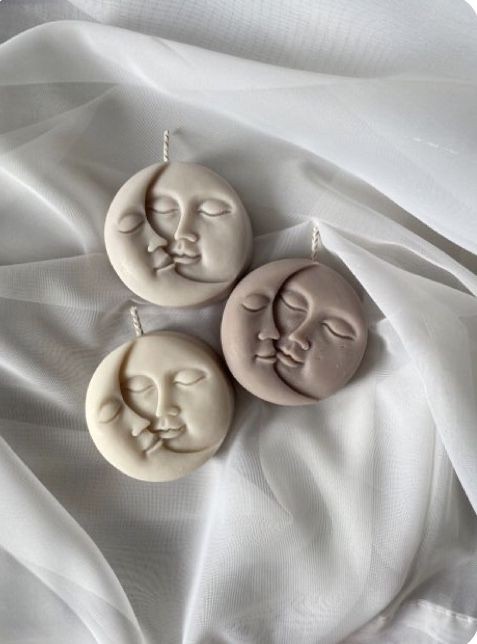 Scented Moon Face Candle (CC054)
