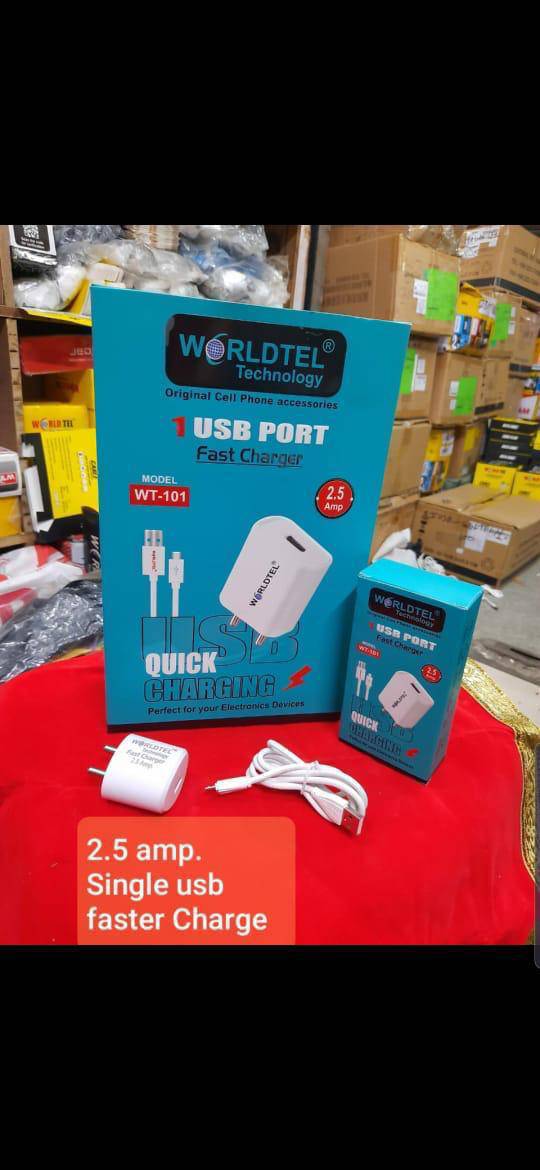 WORLDTEL 1 USB CHARGER