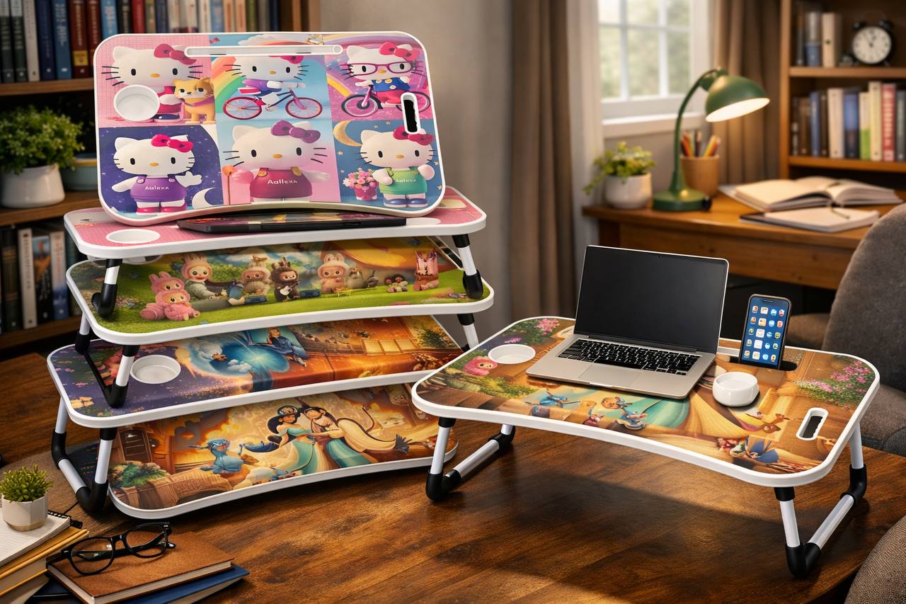 Printed Laptop Or Study Table (Imported)