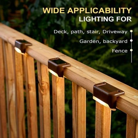 Solar Sensor Wall & Stairs LED (Imported)