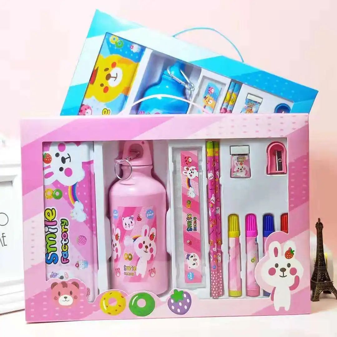 11147 Kids Bottle + Stationary Gift Set (Imported)