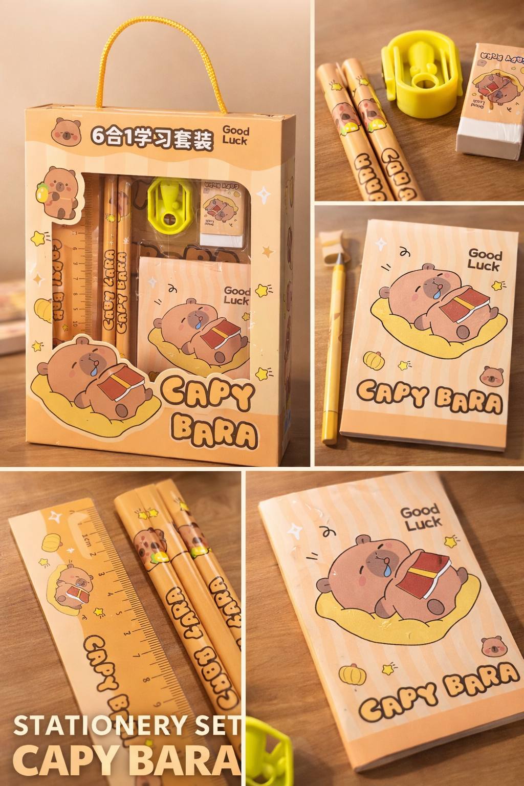 Capybara Stationary Set (Imported)