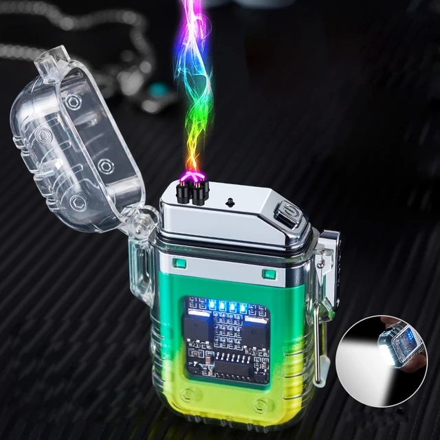 TRANSPARENT LIGHTER WITH TORCH