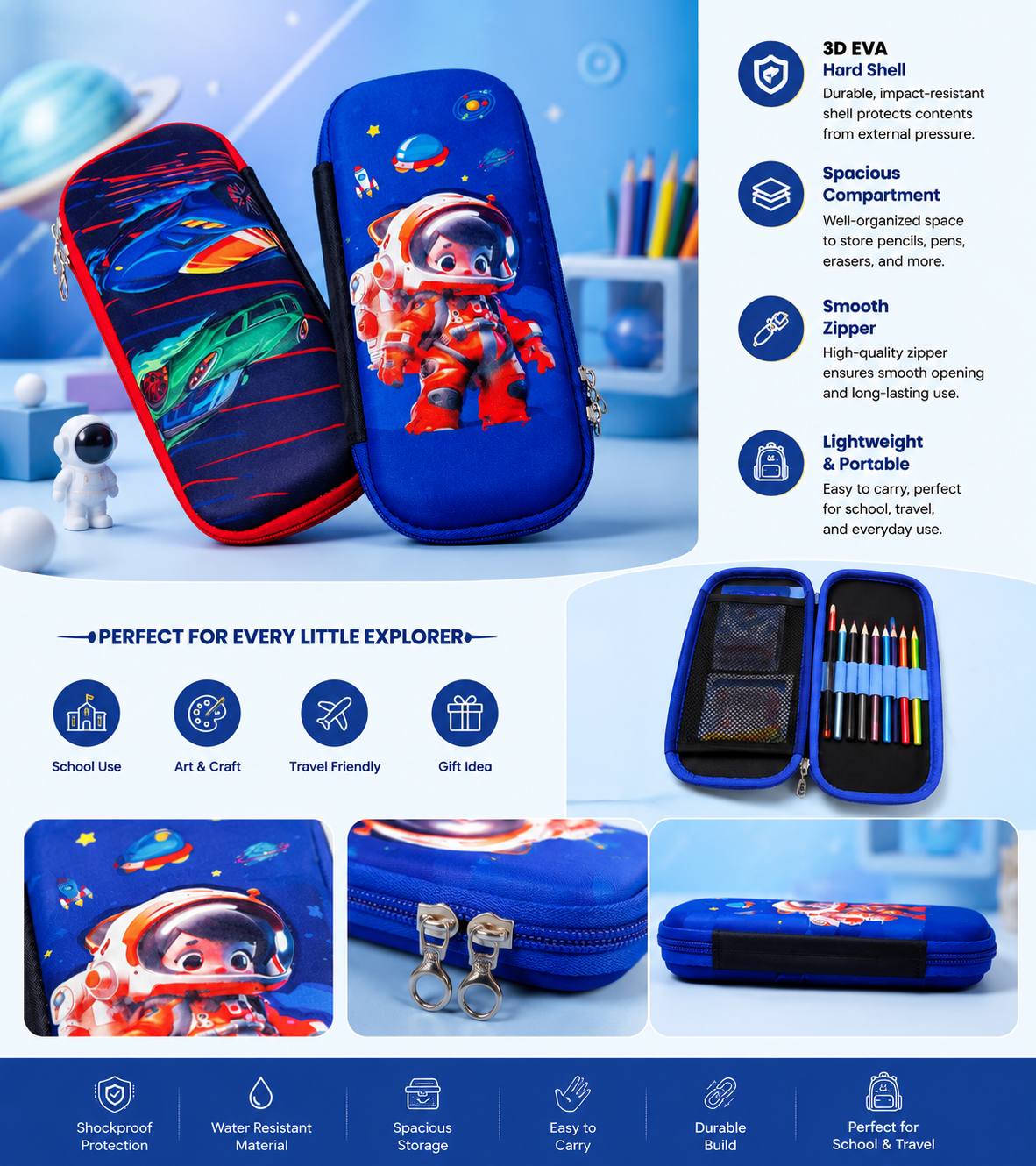 KIDS PENCIL POUCH