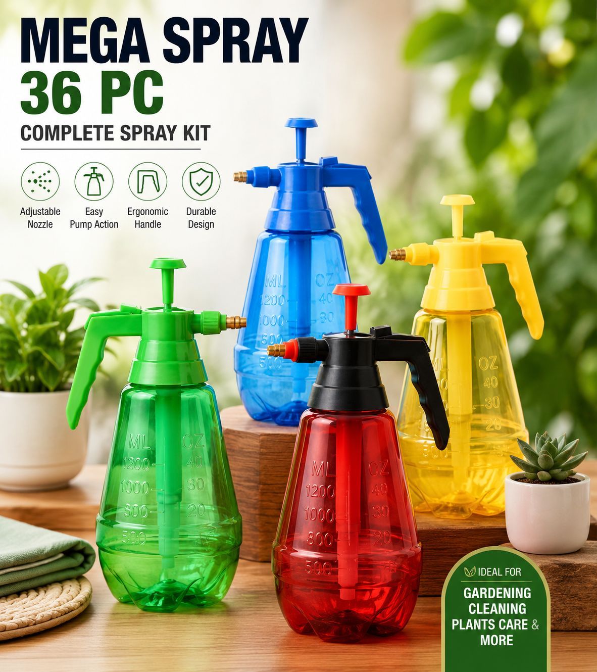 Mega Mist Spray Bottle