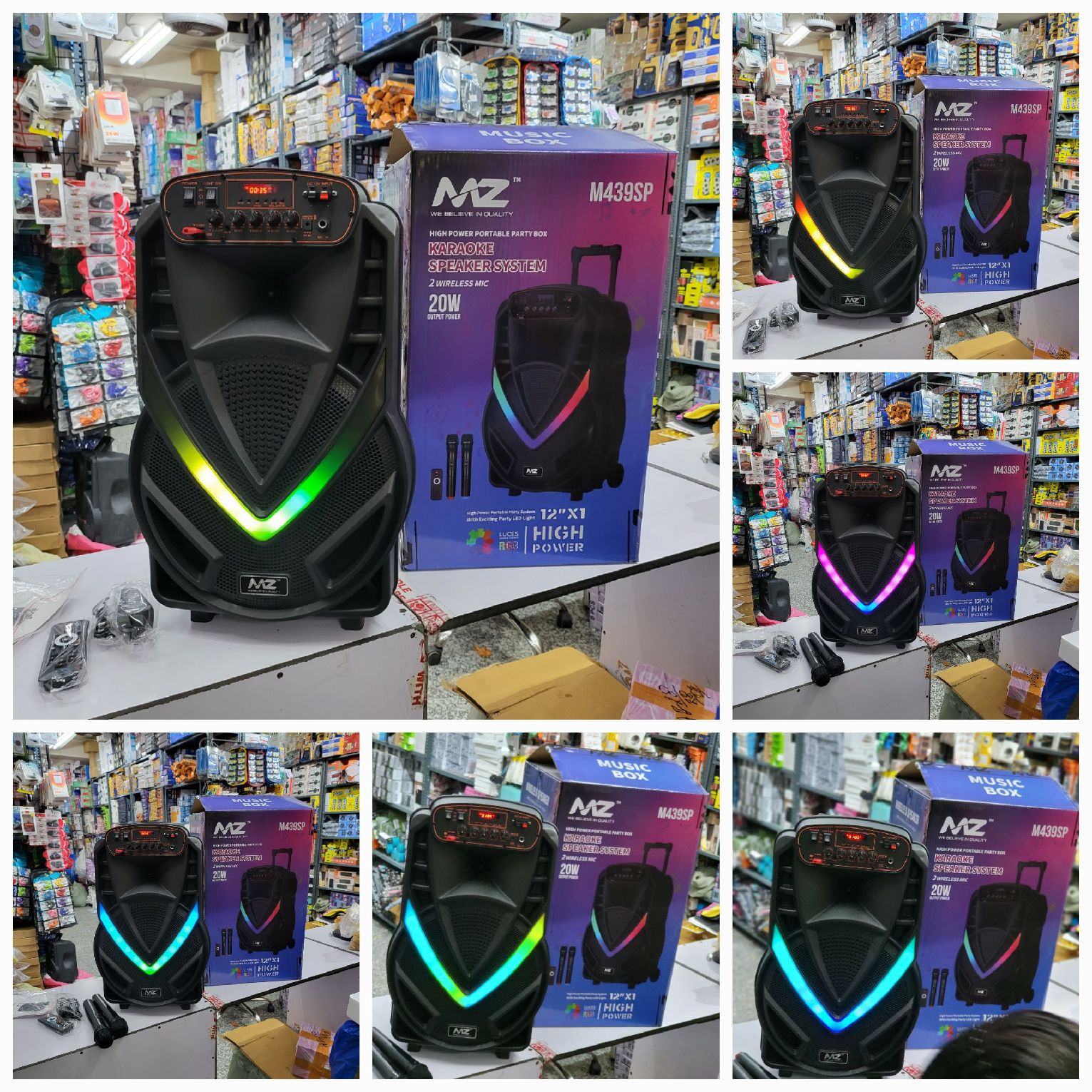MZ M439 WIRELESS TROLLY SPEAKERS 🔊
