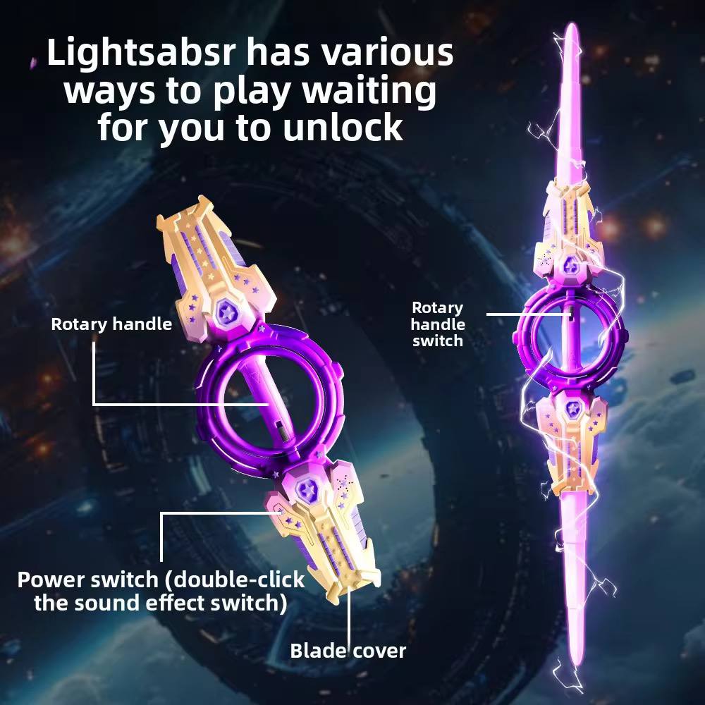 Double Edge Premium Rotating Sword (Imported)