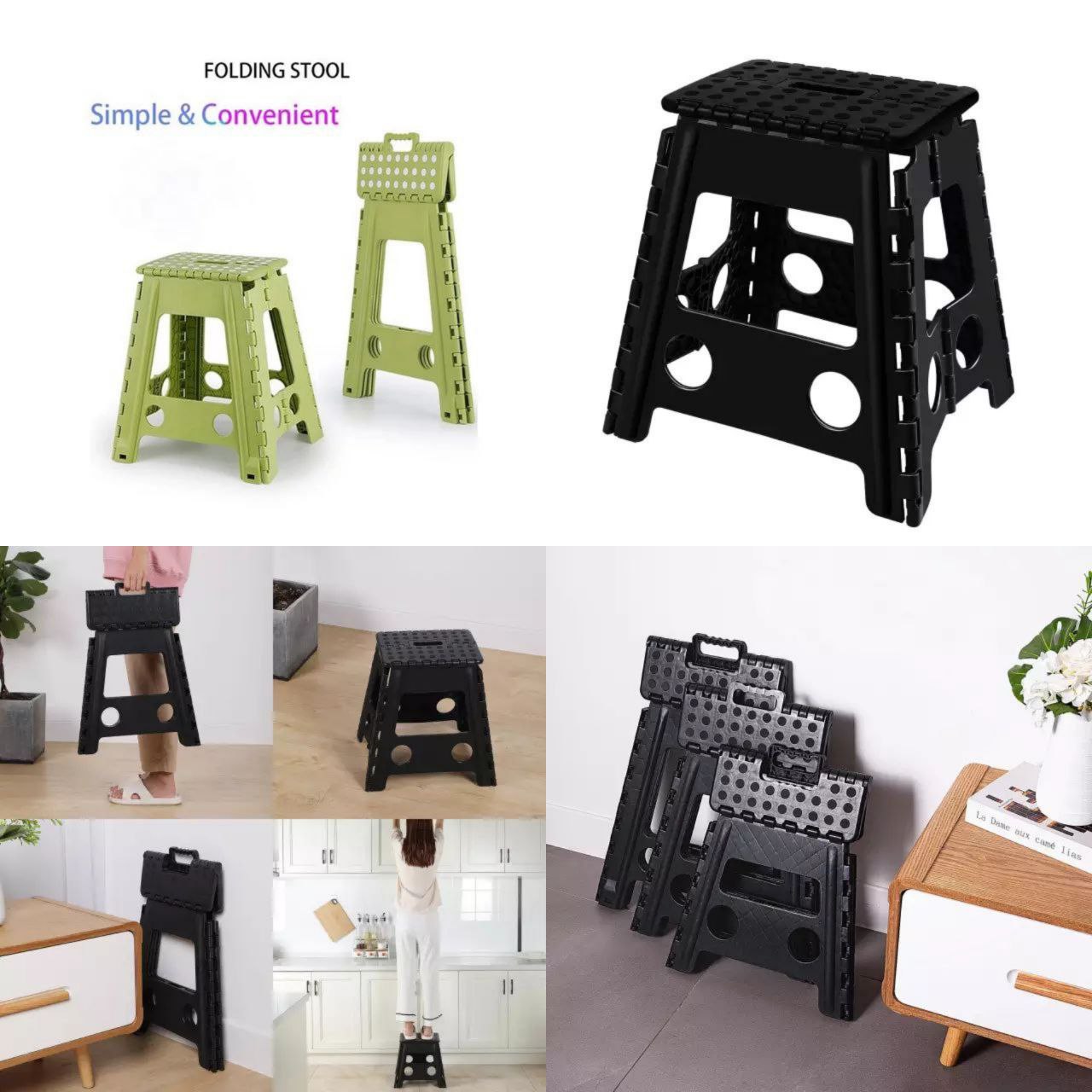 12 Inch Foldable Stool (Heavy)