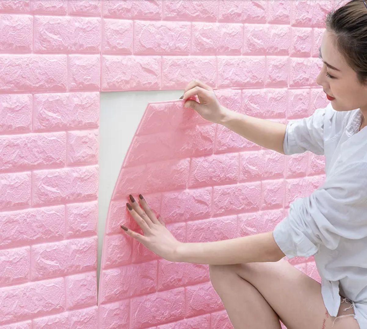 3D Foam Bricks (Pink)