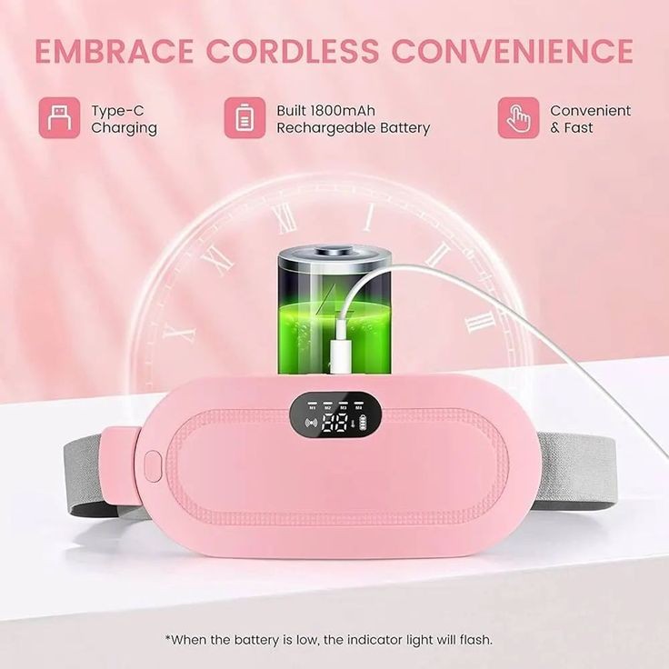 3 Modes Rechargable Waist Belt (Imported)