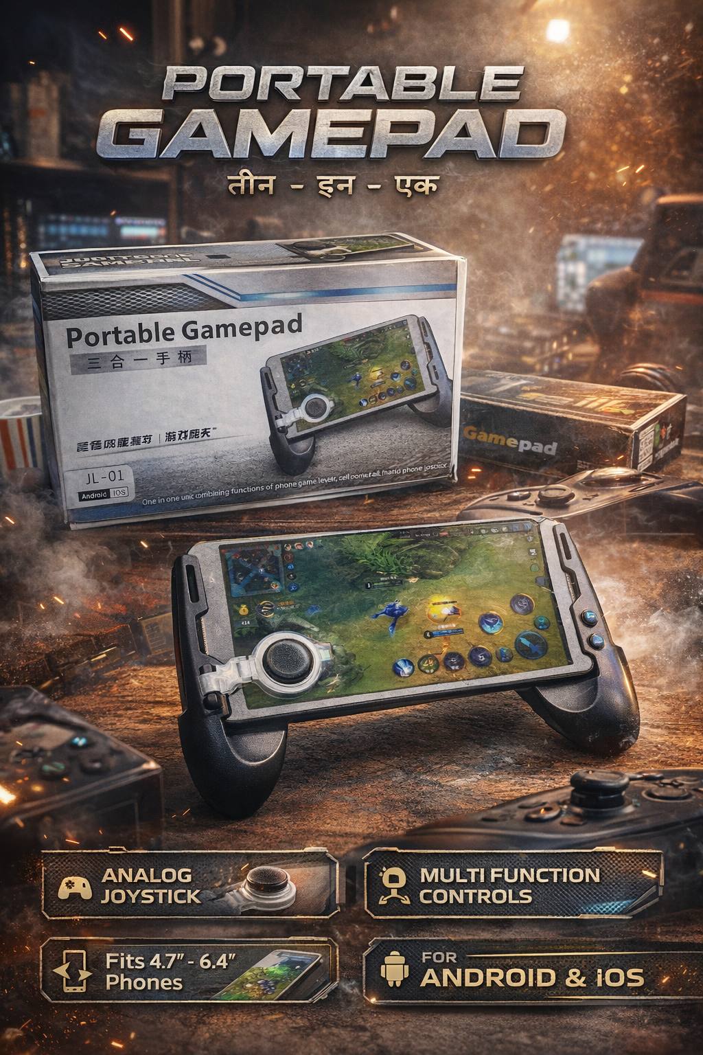 JL-01 Portable Gamepad (Imported)