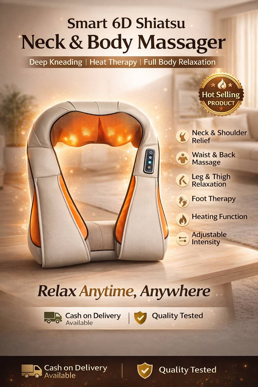 Neck & Body Massager (Imported)