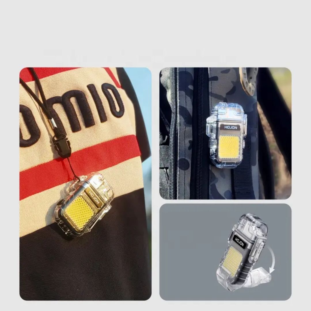 LED Flashlight USB Lighter (Imported)