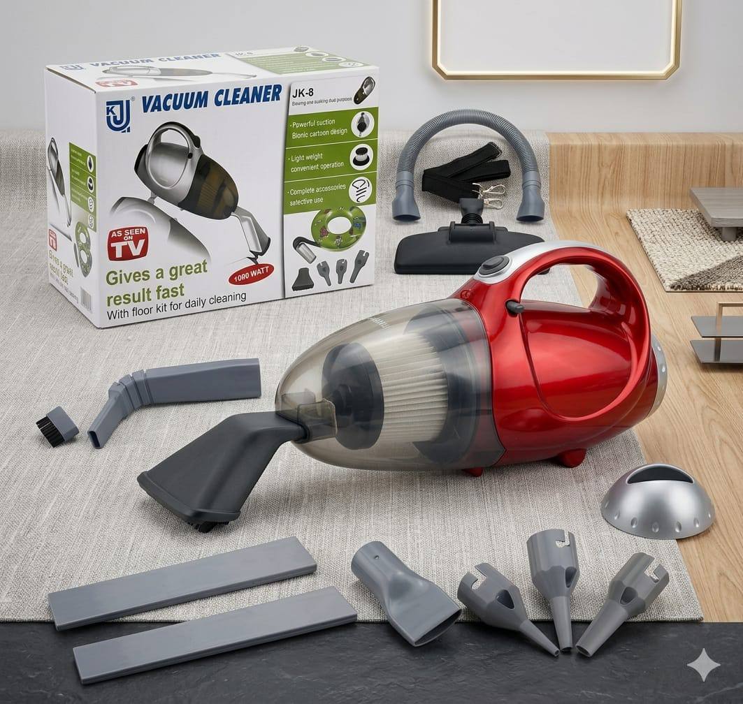 JK-8 High Power Portable Vacuum Cleaner (Imported)
