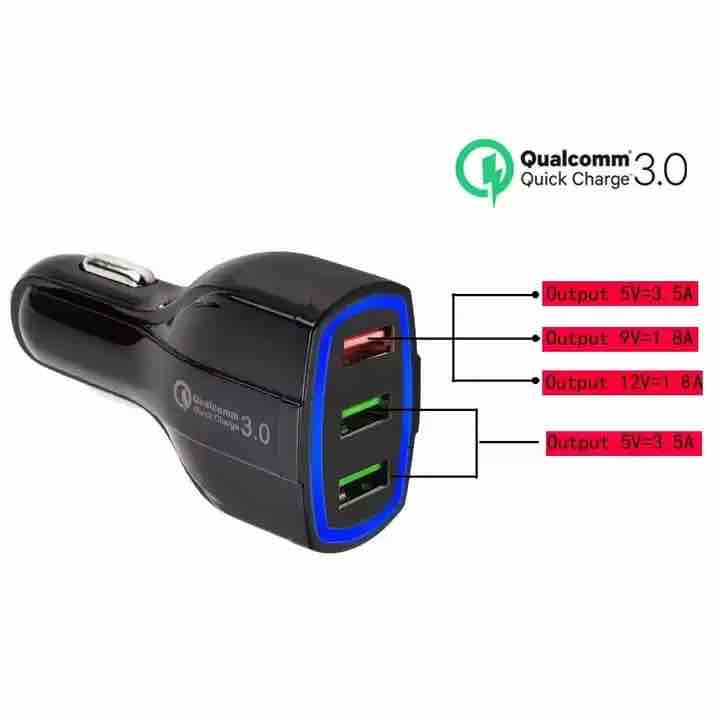Y24 3 PORT CAR CHARGER