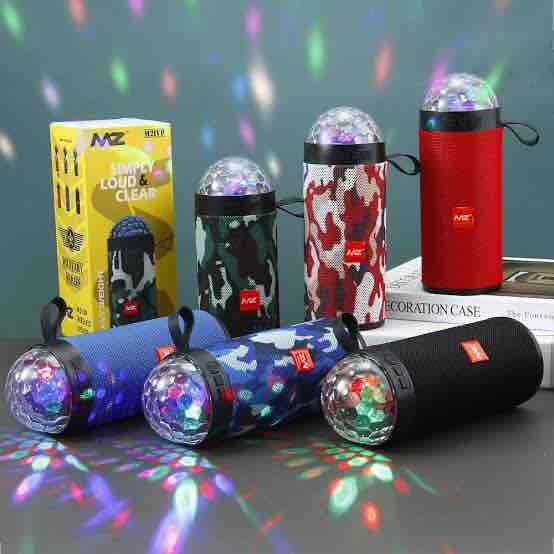 MZ M21VP WIRELESS SPEAKER WITH DISCO LIGHT