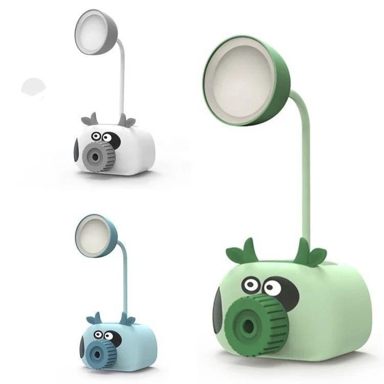 Study Lamp With Pen Stand & Sharpner