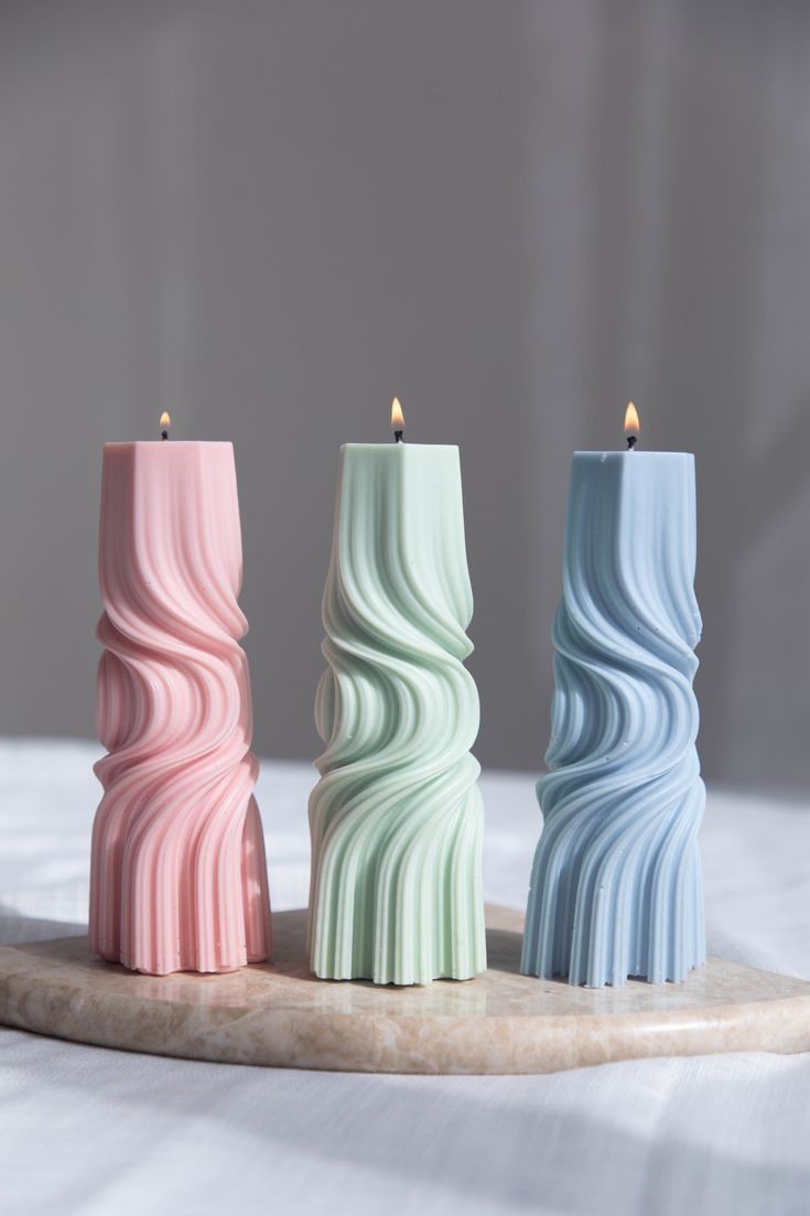 Scented Fashion Pilar Candle (CC022)