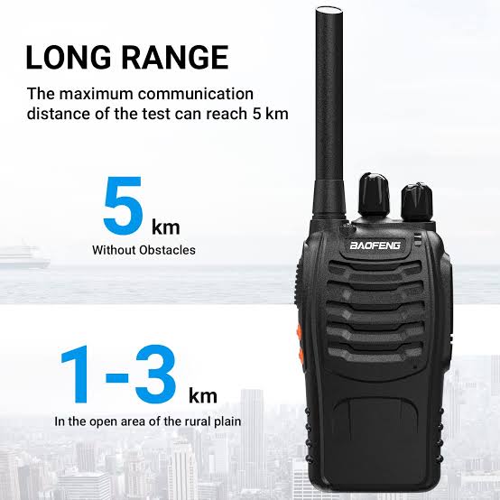 BS-888S Wireless Walkie Talkie (Imported)
