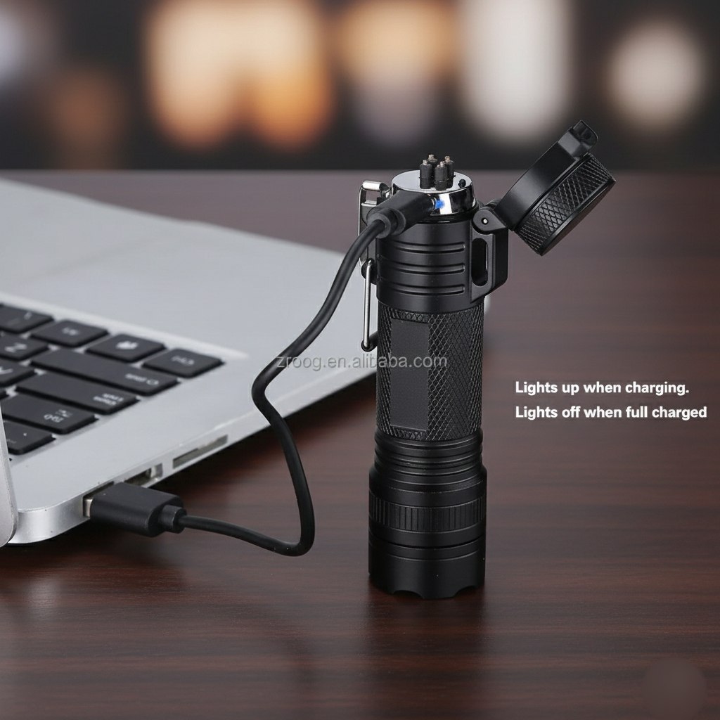 Torch Shape Millitary ARC Lighter (Imported)