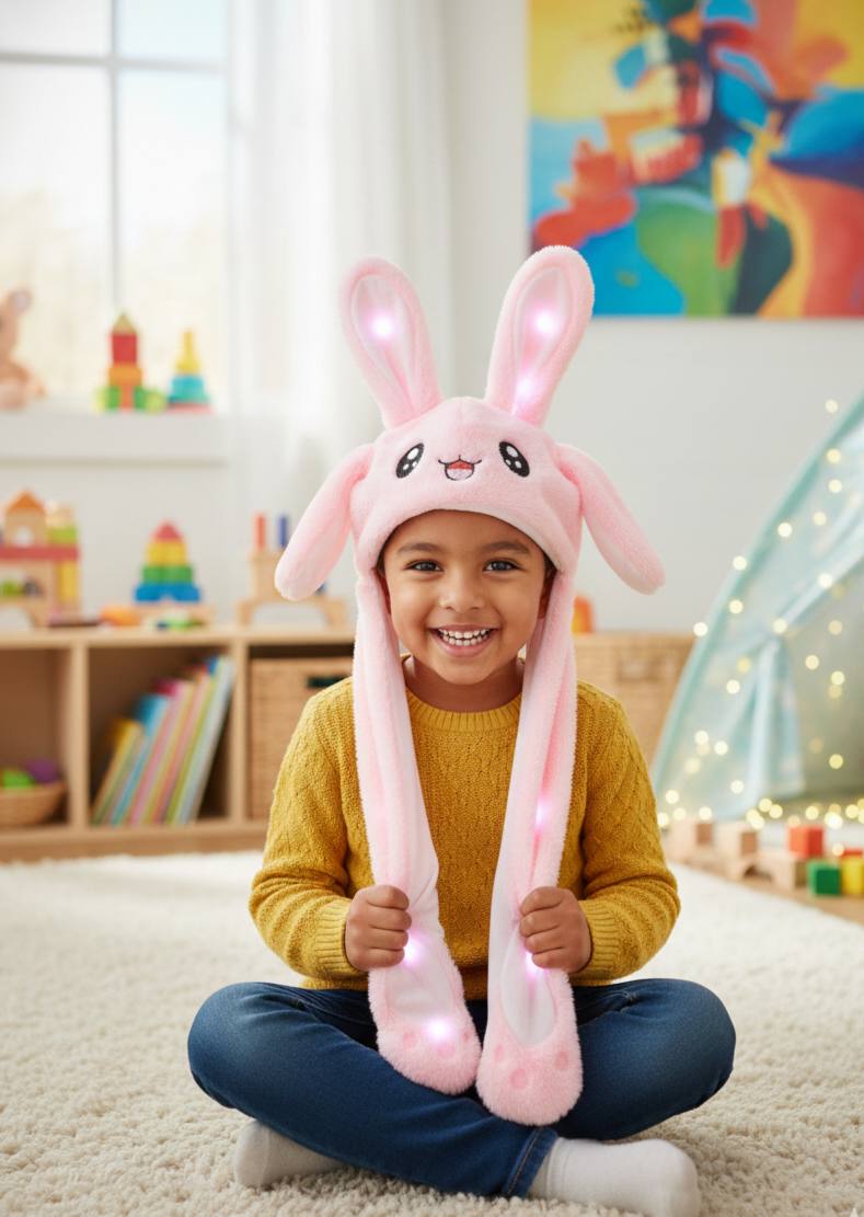Bunny Kids LED Hair Cap (Imported)
