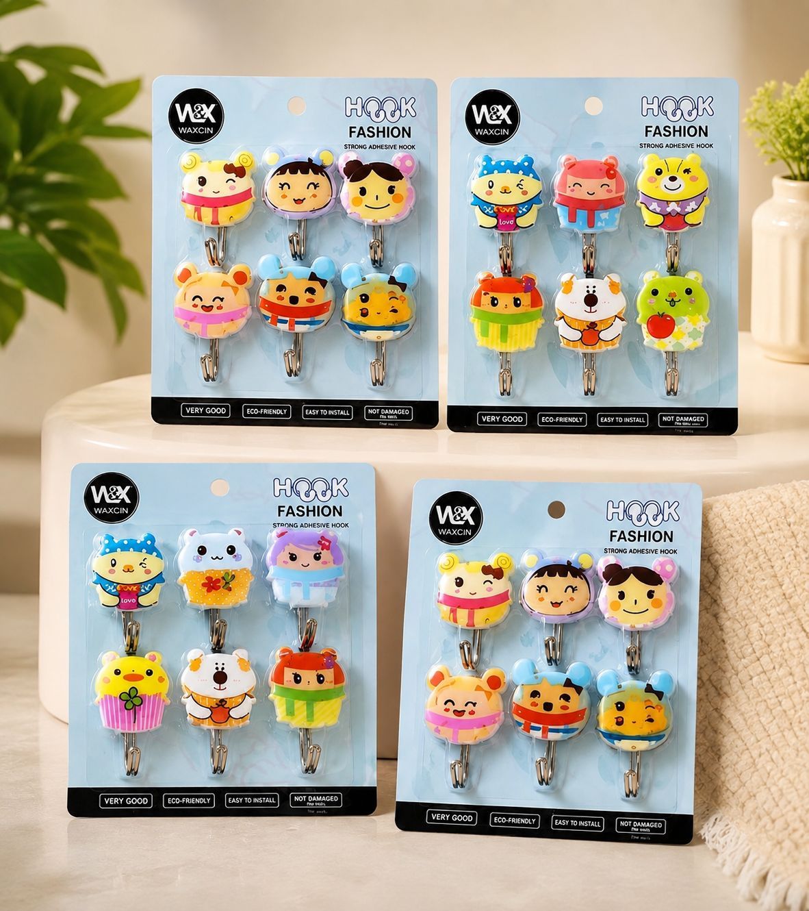 5534 6 Pcs Fancy Hook Set (Imported)