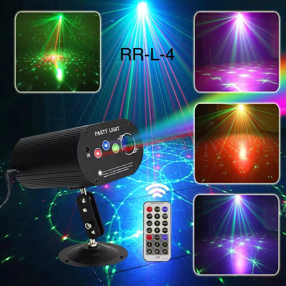 RR-L4 Disco LED Projector (Imported)