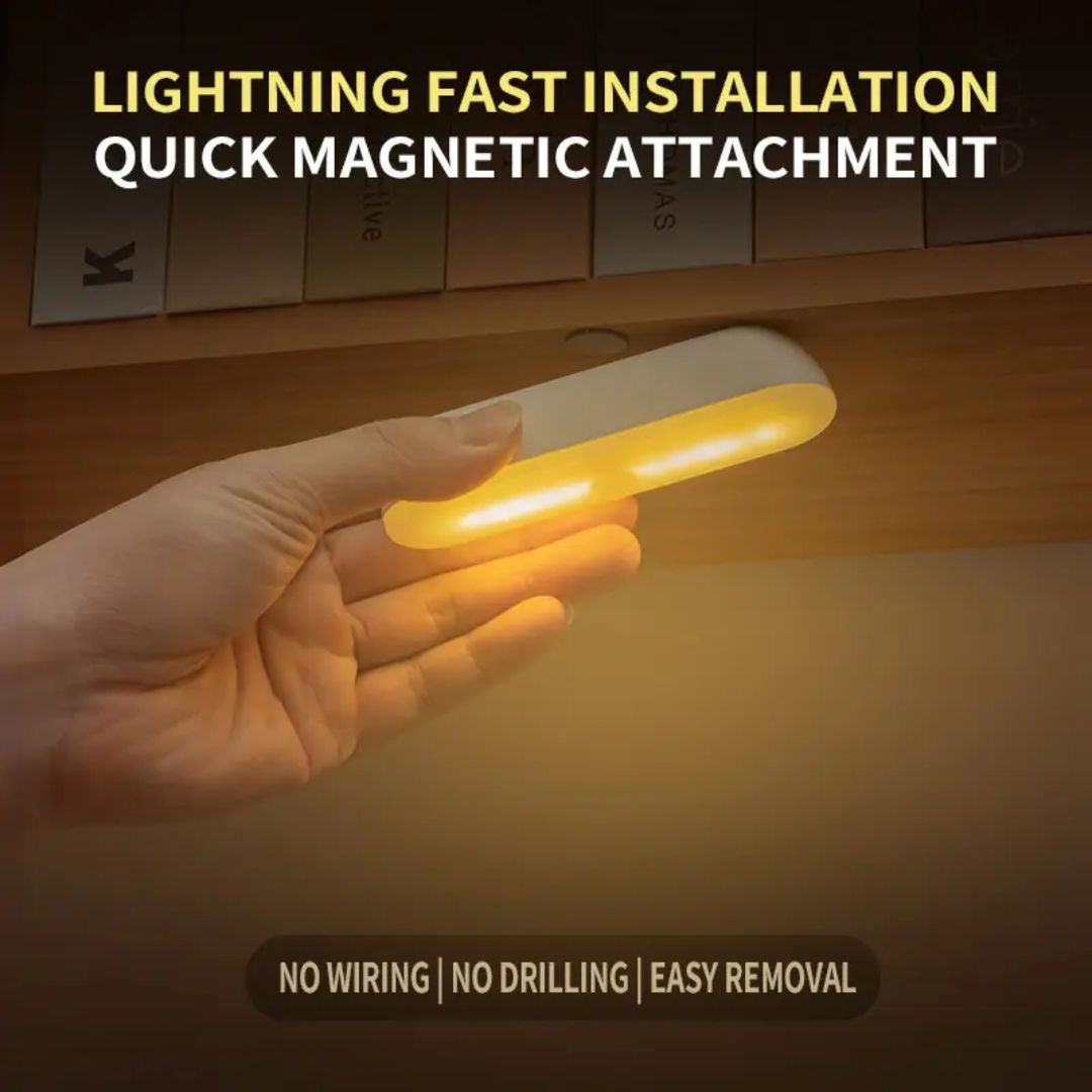 Megnetic Motion Rechargable Rectangular LED (Imported)