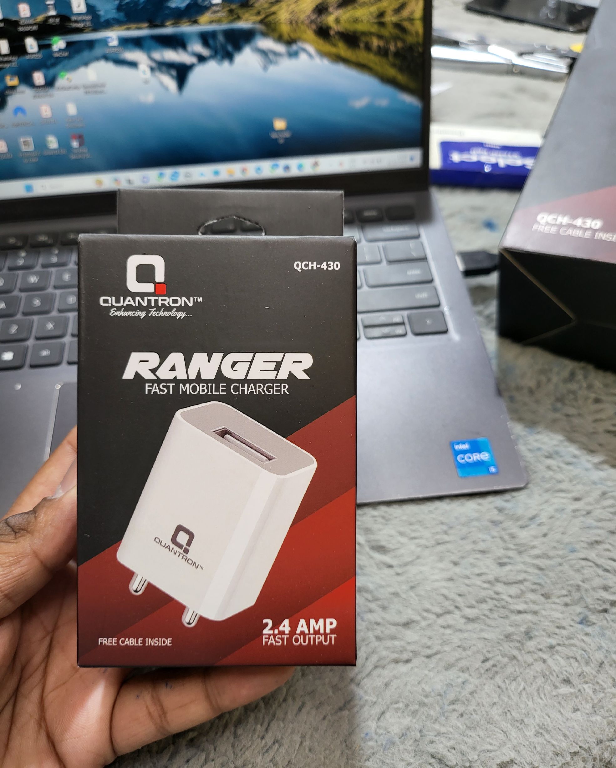 QUANTRON QCH-430. RANGER CHARGER 1 USB