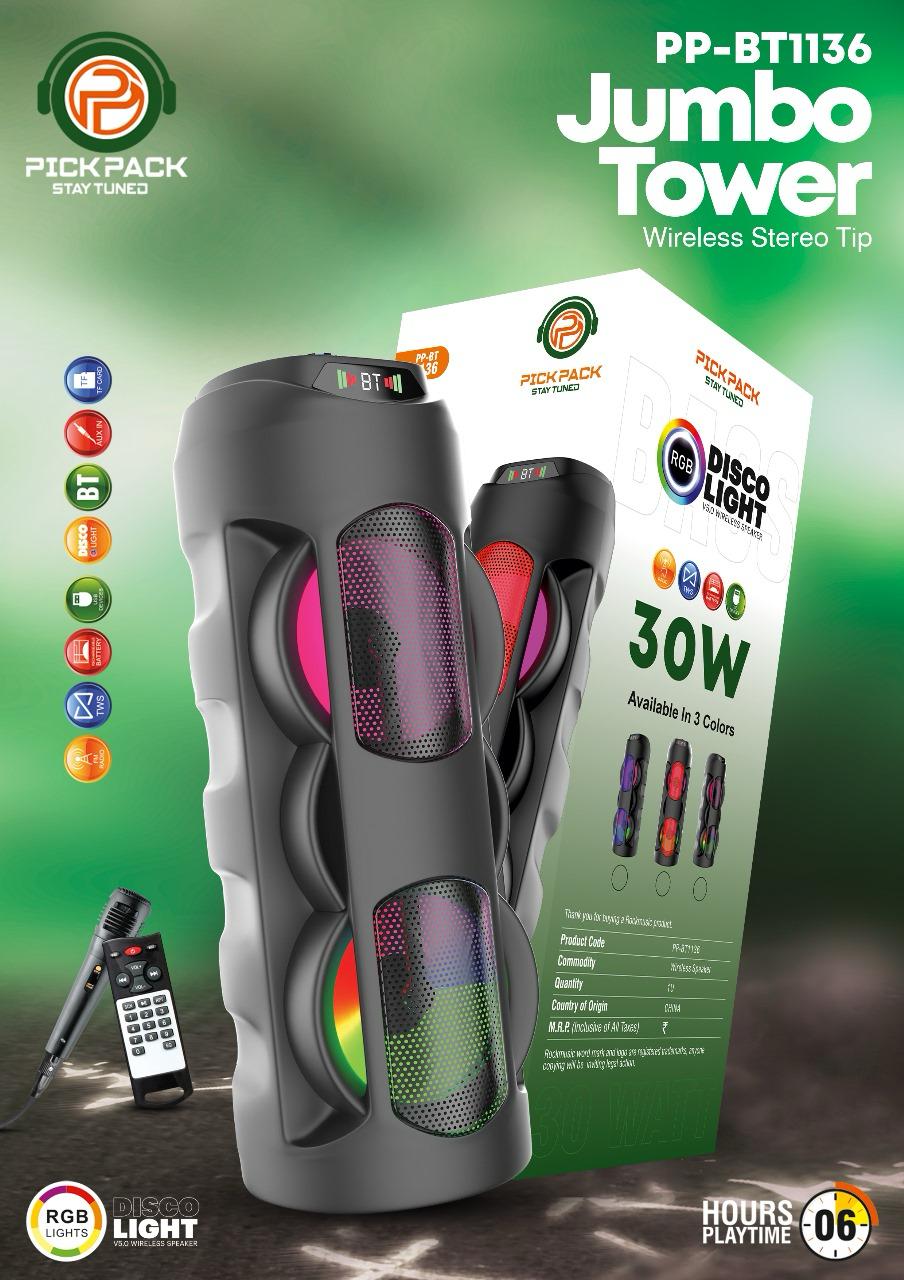 PICK PACK PP1136 WIRELESS SPEAKERS