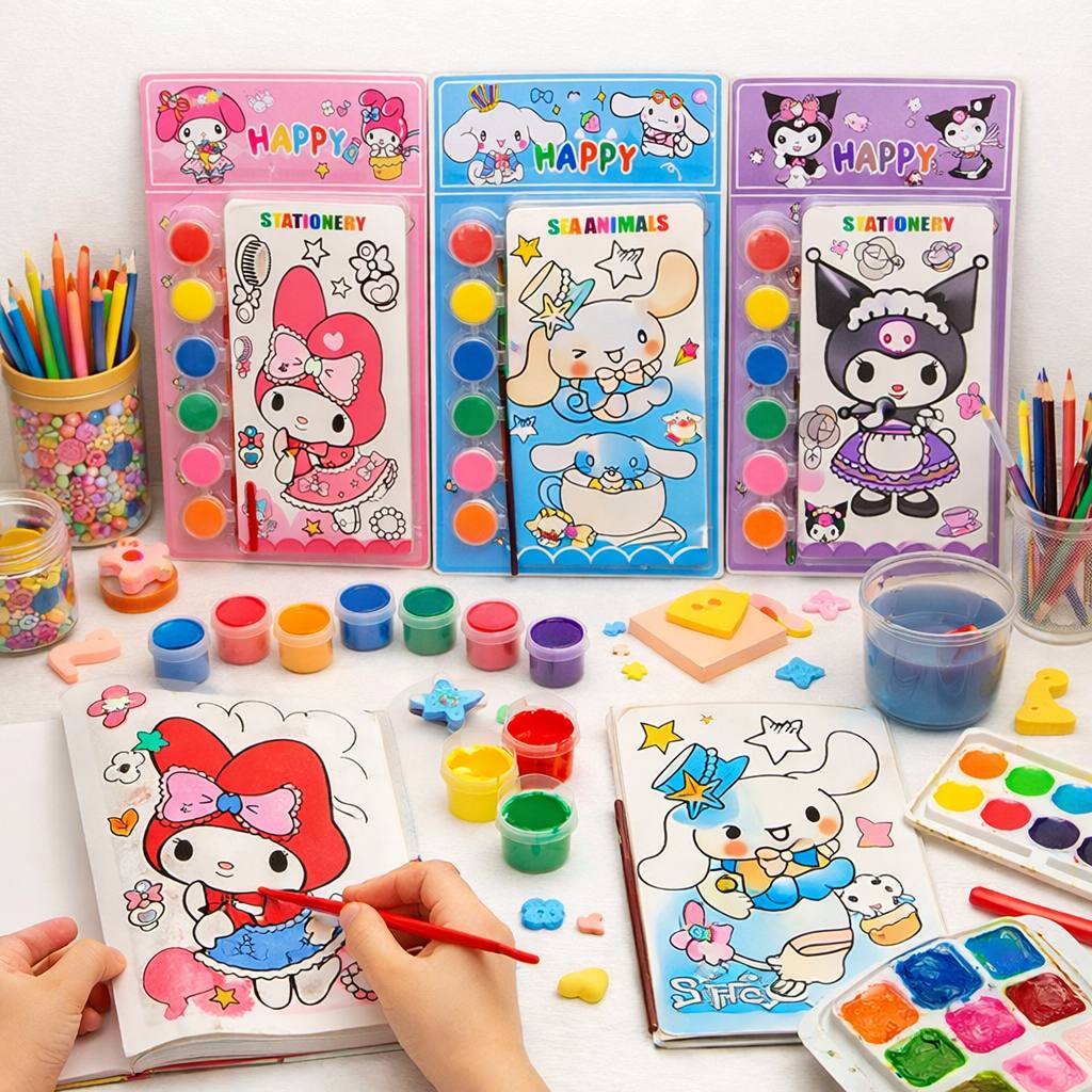 AA011 Water Colour Stationary Set (Imported)